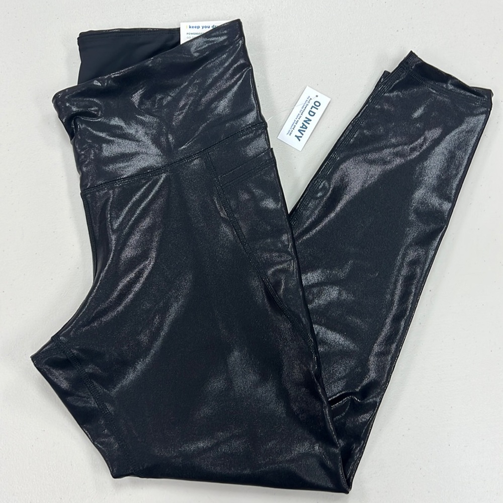 NWT Women’s Old Navy Powersoft High Rise 7/8 Ankle Leggings Large